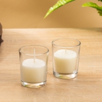 Набор свечей "DAZZLE CANDLE" 70 гр, свежий лён