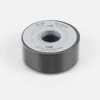 Лента атласная TEIRA, двухсторонняя, 38 мм, 25&plusmn;1 м, чёрная №0030