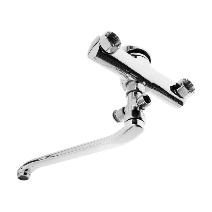 Смеситель для ванны STT TY2070 TYE-2105, однорычажный, излив 400 мм, хром Смеситель для ванны STT TY2070 TYE-2105, однорычажный, излив 400 мм, хром