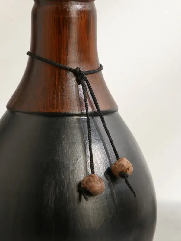 Ваза для цветов этническая Керамика ручной работы «Лунжил», h=40 см, 1 сорт, Иран, коричневая Ваза для цветов этническая Керамика ручной работы «Лунжил», h=40 см, 1 сорт, Иран, коричневая