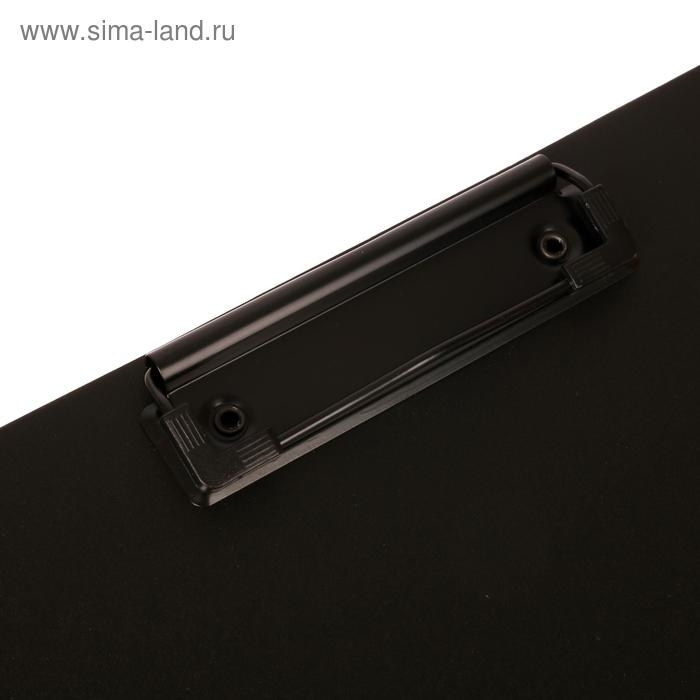 Папка-Планшет с зажимом А4 пластик 1.8мм Berlingo Папка-Планшет с зажимом А4 пластик 1.8мм Berlingo "Instinct", фламинго/черный