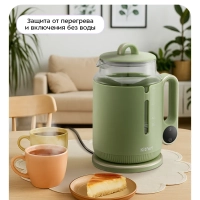 Чайник электрический стеклянный КТ-6751 - 1.5 л Чайник электрический стеклянный КТ-6751 - 1.5 л