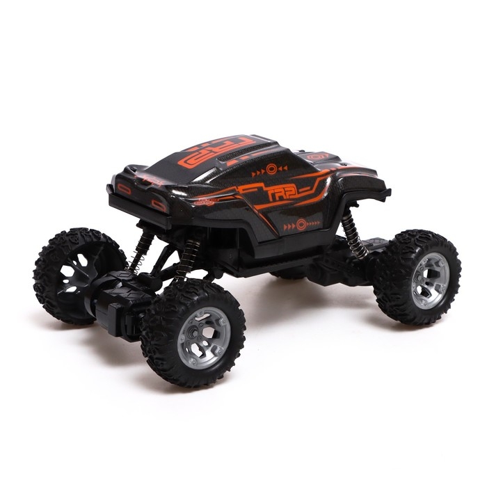 Джип MONSTER, радиоуправляемый, 1:18, световые и звуковые эффекты, работает от аккумулятора, цвет чёрный Джип MONSTER, радиоуправляемый, 1:18, световые и звуковые эффекты, работает от аккумулятора, цвет чёрный