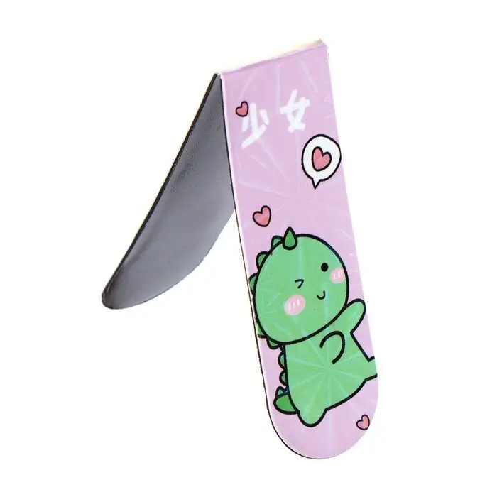 Набор магнитных закладок для книг Calligrata 6 штук, Набор магнитных закладок для книг Calligrata 6 штук, "Дракончики", МИКС