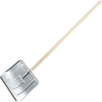 Лопата д/уборки снега ЛТР 50х30х140 см стальн/ковш(оцинк) с дерев/черенком