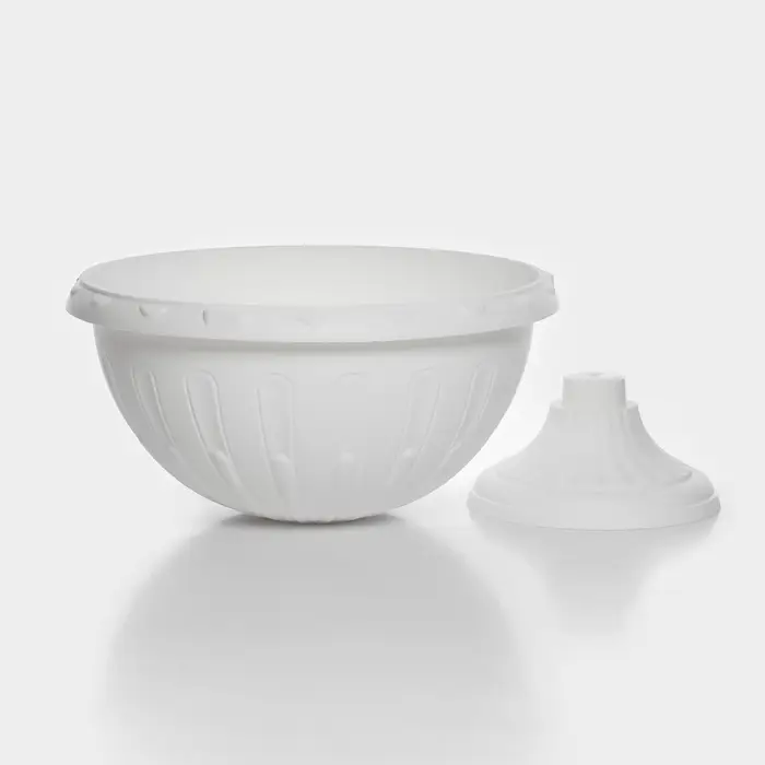 Вазон для цветов &laquo;Джулия&raquo;, 8 л, d=32 см, h=23 см, белый