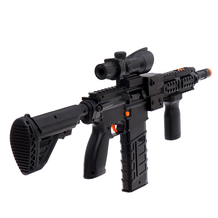 Автомат «М416», стреляет мягкими пулями, работает от аккумулятора Автомат «М416», стреляет мягкими пулями, работает от аккумулятора