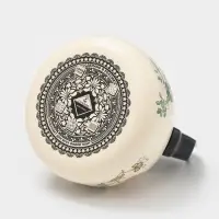 Чайник &laquo;Луговые цветы&raquo;, 3 л, со свистком, индукция, эмалированная сталь, бежевый