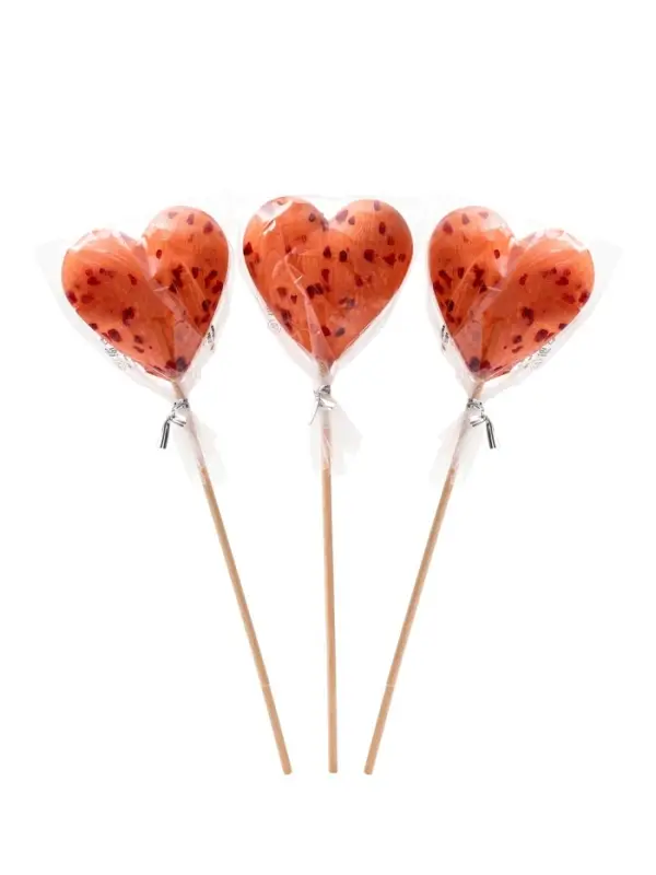 Карамель леденцовая &laquo;Сердце SUPER FOOD&raquo; на палочке, 30 г