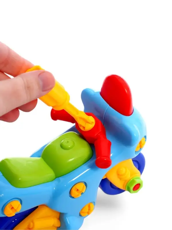 Конструктор для малышей &laquo;Мотоцикл&raquo;, 27 деталей