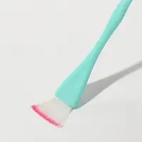 Кисть для масок, двусторонняя, с лопаткой, 15.5 (&plusmn;1) см, МИКС