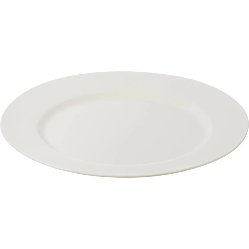 Тарелка Makalu, D267мм, фарфор, белая 6шт/уп