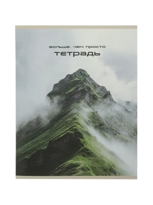 Тетрадь 24 листа в клетку Calligrata &laquo;Ландшафт&raquo;, блок офсет, 5 В МИКС