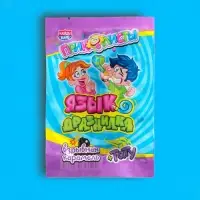Карамель взрывная с татуировкой "Приколисты. Язык-дразнилка", ассорти, 1 г