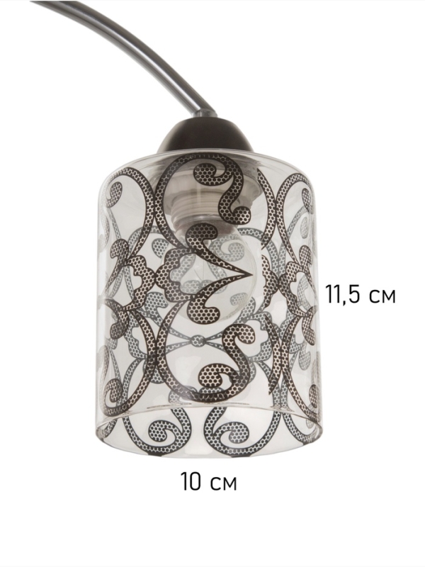 Люстра 1111/2CR E27 40Вт хром 35х10х28 см BayerLux Люстра 1111/2CR E27 40Вт хром 35х10х28 см BayerLux