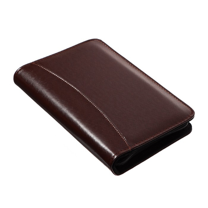 Органайзер на кольцах А6, 96 листов в линейку, на молнии с 3-х сторон, кожзам, МИКС Органайзер на кольцах А6, 96 листов в линейку, на молнии с 3-х сторон, кожзам, МИКС