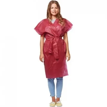 Халат н/с Кимоно спандбонд розовый, 10шт/уп