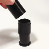 Кисть для макияжа &laquo;МИНИ&raquo;, складная, 8.5 см, чёрная