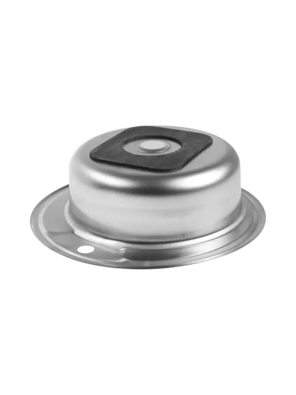 Мойка кухонная ZEIN, врезная, толщина 0.6 мм, 49*49*17 см, 1 1/2&rsquo;&rsquo;, без сифона, круглая