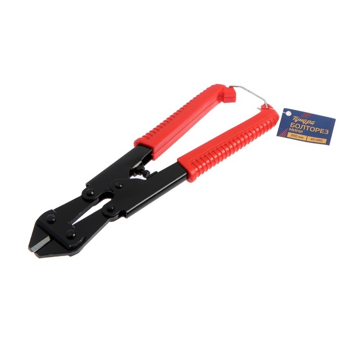 Болторез ТУНДРА mini, болты до 2 мм, проволока до 3 мм, 200 мм Болторез ТУНДРА mini, болты до 2 мм, проволока до 3 мм, 200 мм