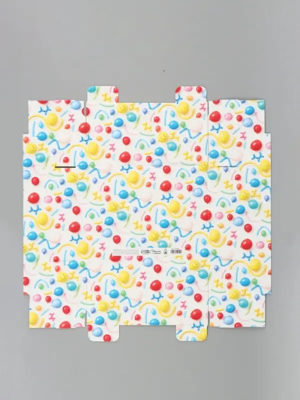 Коробка складная &laquo;Шарики&raquo;, 31 х 25,5 х 16 см