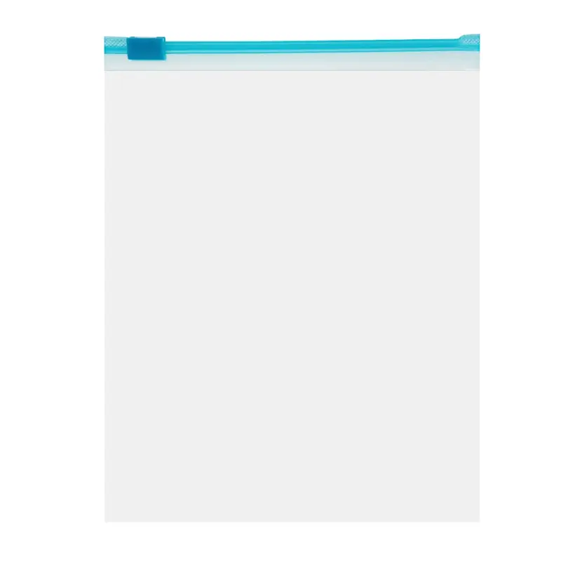 Пакеты с замком-слайдером тм VETTA, 15х20см, 50мкм, 1 литр, полиэтилен, 16шт