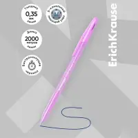 Набор ручек шариковых 4 штуки R-301 Spring, узел 0.7 мм, чернила синие, длина линии письма 1000 метров, европодвес