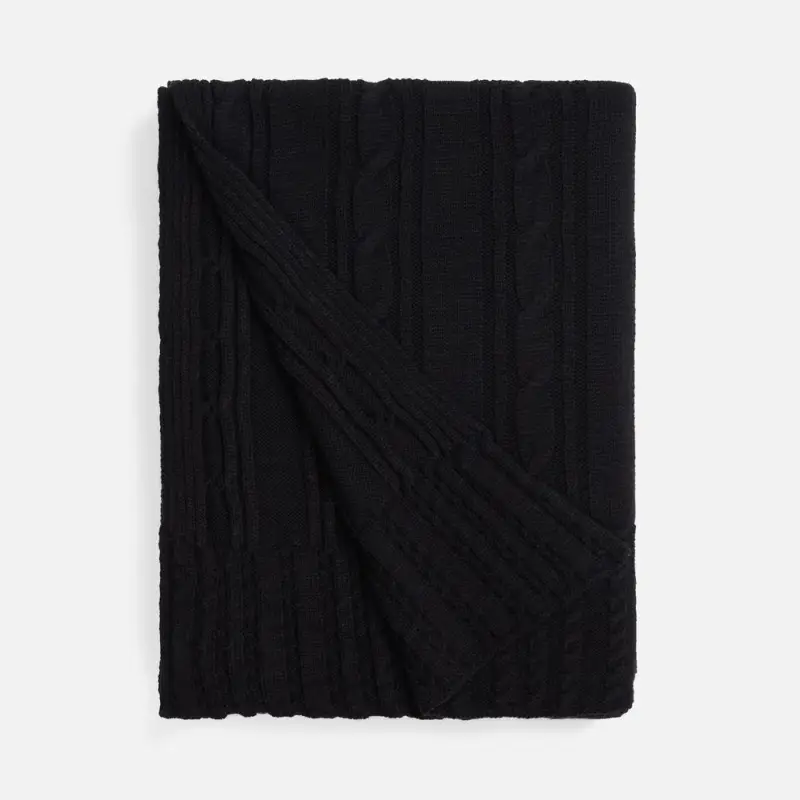 Плед Remitti, черный Плед Remitti, черный