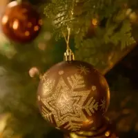 Ёлочные игрушки &laquo;Снежинка блеск&raquo;, шары новогодние, d=8 см, набор 4 шт.