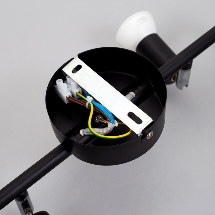 Спот Спот "Дарни" 6хGU10 35Вт черный 102х15 см