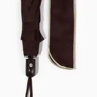 Зонт автоматический &laquo;Однотонный&raquo;, 3 сложения, 8 спиц, R=48/55 см, d=96 см, МИКС