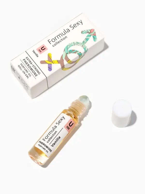 Парфюмерное масло женское с феромонами Formula Sexy Collection Vanilla U109, 8 мл (по мотивам Vanilla Blend (Zielinski & Rozen)