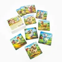 Пазл деревянный "Весёлая ферма" PZL-83