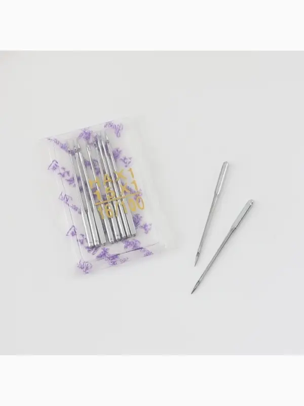 Иглы для бытовых швейных машин, №100/16, 10 шт.