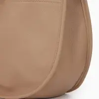 Сумка - мешок женская TEXTURA, на магните, с косметичкой, 34&times;12&times;27 см, бежевая