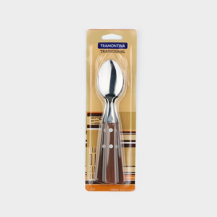 Набор столовых ложек Tramontina Tradicional, 3 предмета Набор столовых ложек Tramontina Tradicional, 3 предмета