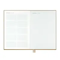 Ежедневник-органайзер Twill, недатированный, коричневый