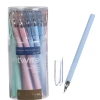 Ручка шариковая BrunoVisconti. PointWrite. Zefir, синий стержень, узел 0.38 мм, матовый корпус, МИКС