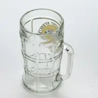 Кружка пивная стеклянная «Крепкому мужику, со светлым будущим», 500 мл Кружка пивная стеклянная «Крепкому мужику, со светлым будущим», 500 мл