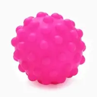 Игрушка для собак &laquo;Мячик&raquo;, 6.5 см, пищащая, фуксия