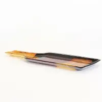 Блюдо сервировочное новогоднее &laquo;Игристого настроения&raquo;, 12&times;35 см, стекло