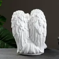 Фигурка светящаяся в темноте &laquo;Ангел-дева сидя&raquo;, 45&times;28&times;36 см