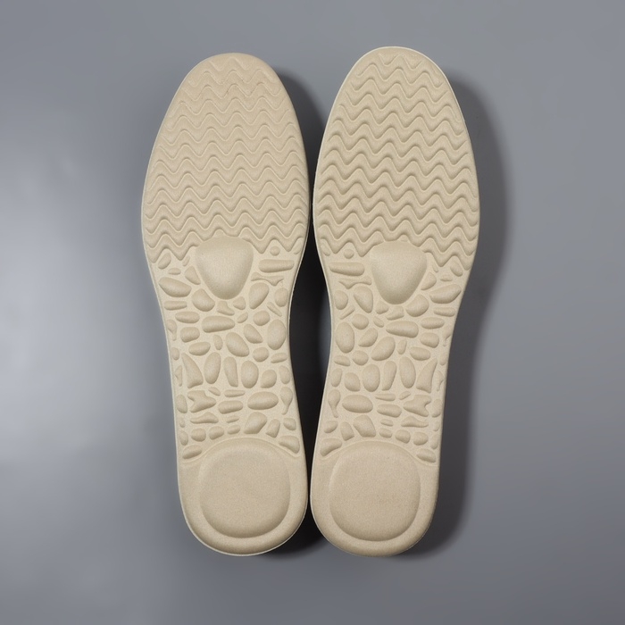 Стельки для обуви, универсальные, р-р RU до 45 (р-р Пр-ля до 46), 28,5 см, пара, цвет бежевый Стельки для обуви, универсальные, р-р RU до 45 (р-р Пр-ля до 46), 28,5 см, пара, цвет бежевый