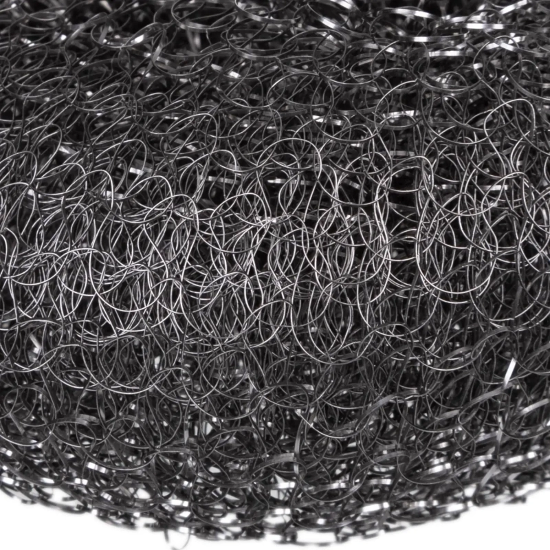 Губка-мочалка металлическая большая D=9,5см.,вес=34,8гр. PACLAN