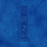 Ежедневник датированный 2026 ESCALADA А6+ (126х174мм), 176л, синий 70298