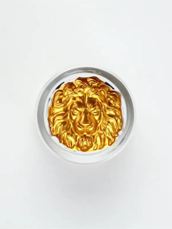 Стакан для виски стеклянный &laquo;Лев&raquo;, 280 мл