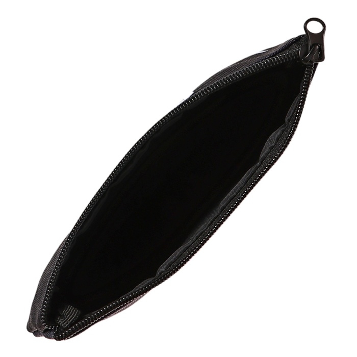 Пенал мягкий 1 отделение, 110х210, плоский, универсальный, чёрный, Seventeen Пенал мягкий 1 отделение, 110х210, плоский, универсальный, чёрный, Seventeen