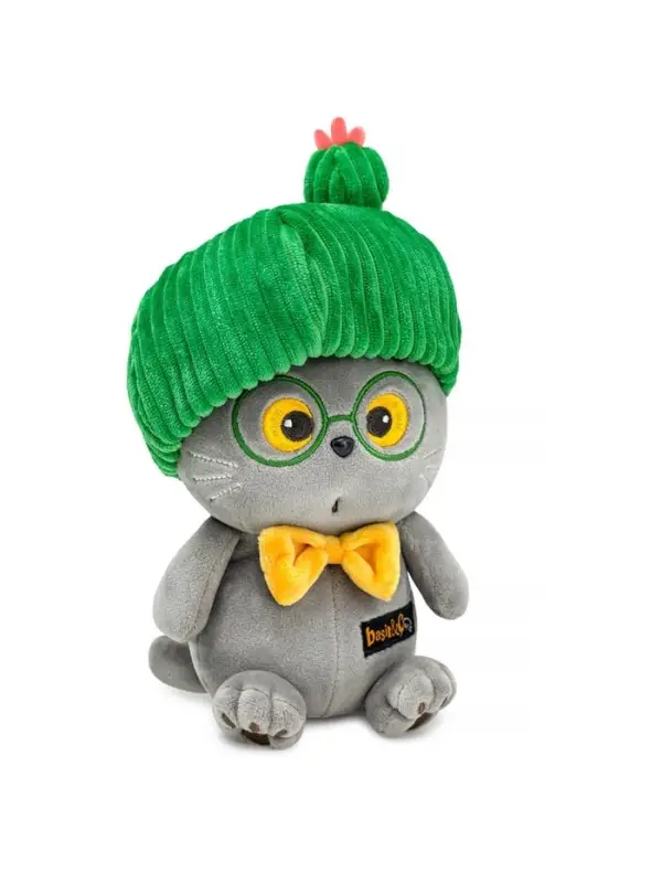 Мягкая игрушка &laquo;Кот Басик. Ботаник&raquo;, 16 см