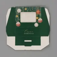 Коробка подарочная, самосборная &laquo;С Новым годом!&raquo;, 10&times;8&times;3.5 см