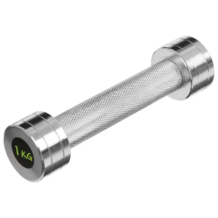 Гантель хромированная ONLYTOP, 1 кг